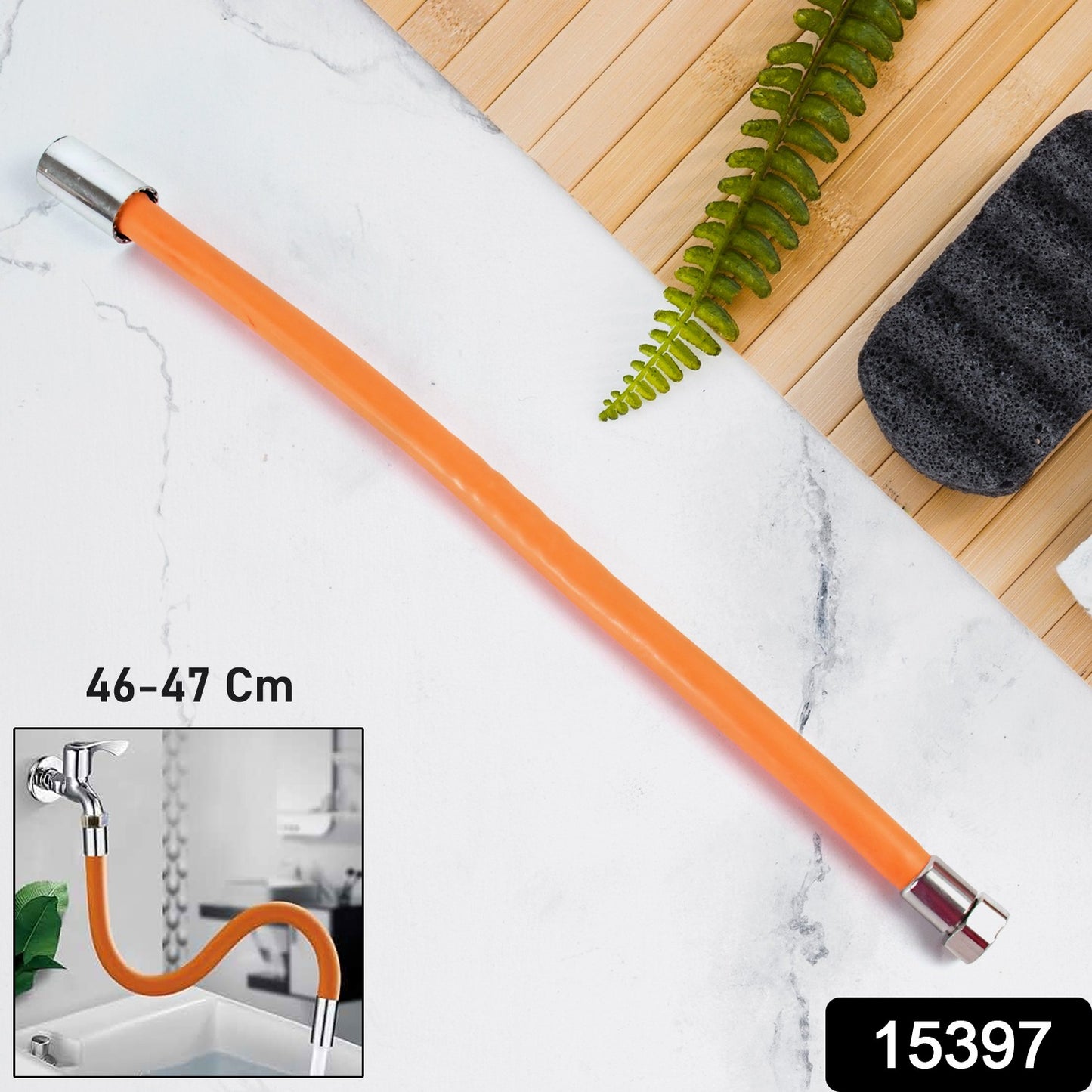 Universal Extension Tube 360 Swivel Free Bending Flexible Connector (46-47 Cm 1 Pc) - Springkart 