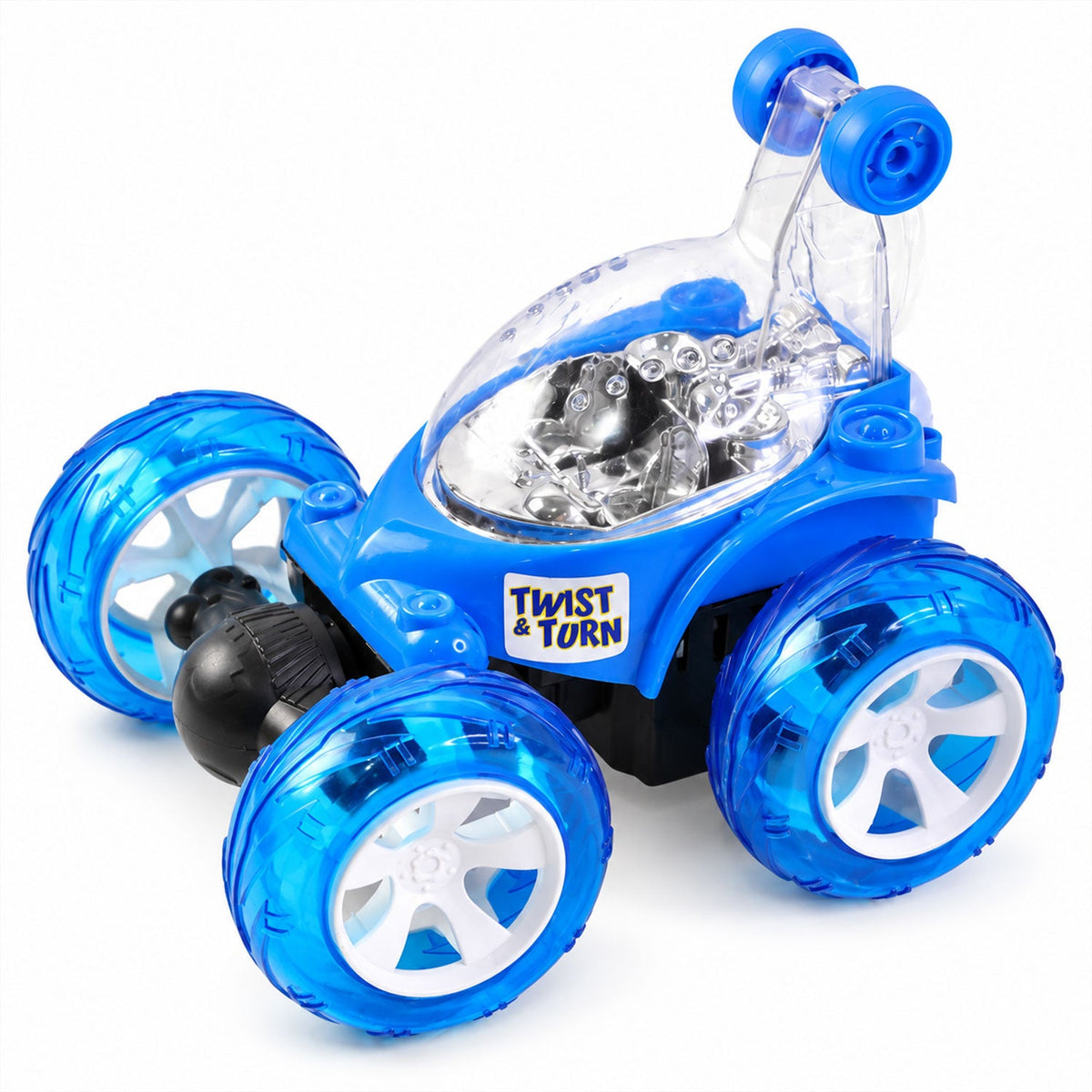 Remote Control Stunt Car With Music Led Lights And Water Spray Effect (1 Set)