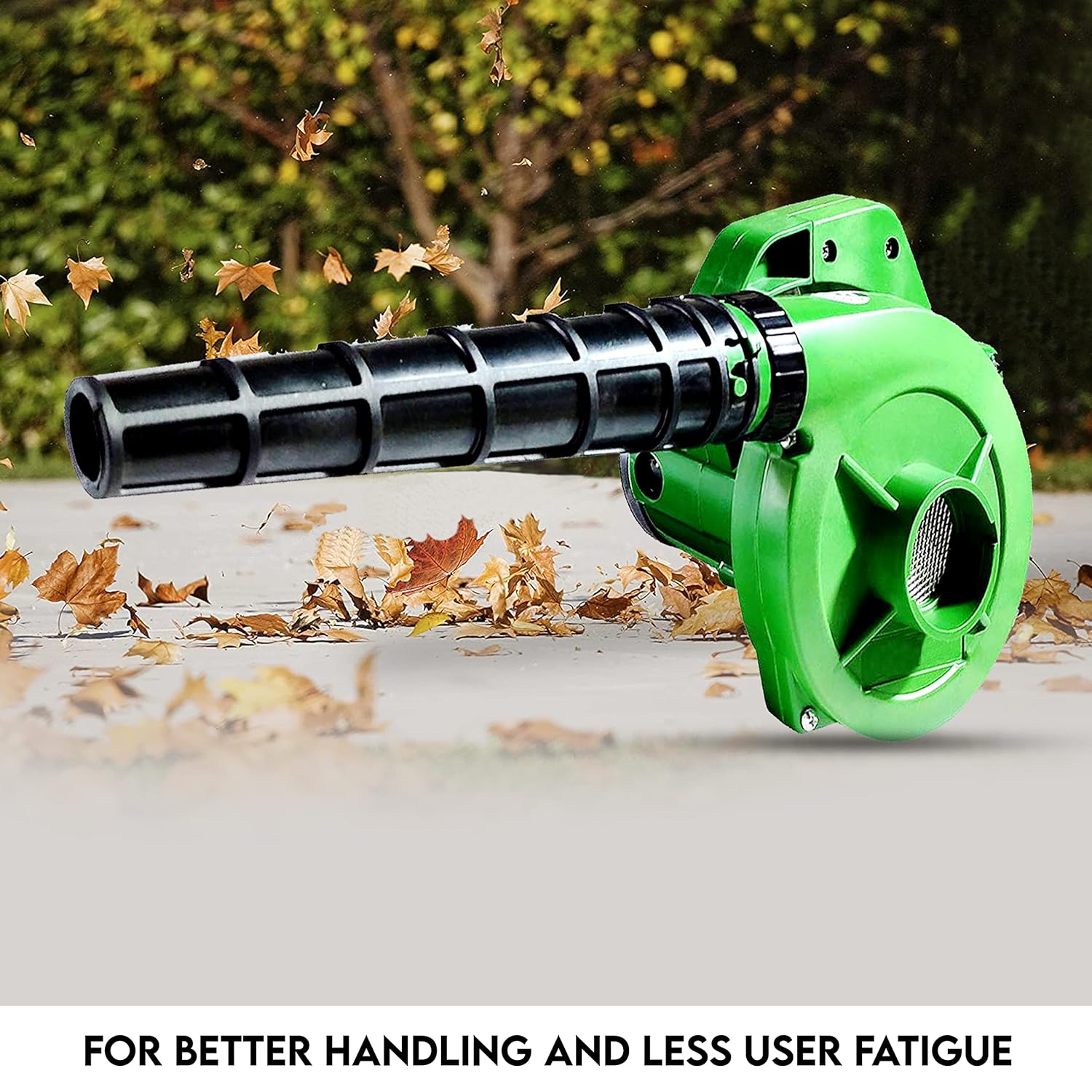 3158 650v Blower Portable Rifel Range Heavy Duty Air Blower Electric Air Blower For Homeofficecarpccomputer Dustgaragepatiogarden Leaftrash Cleaning (350w 2.3 M3min 13000 Rpm Green) - Springkart 