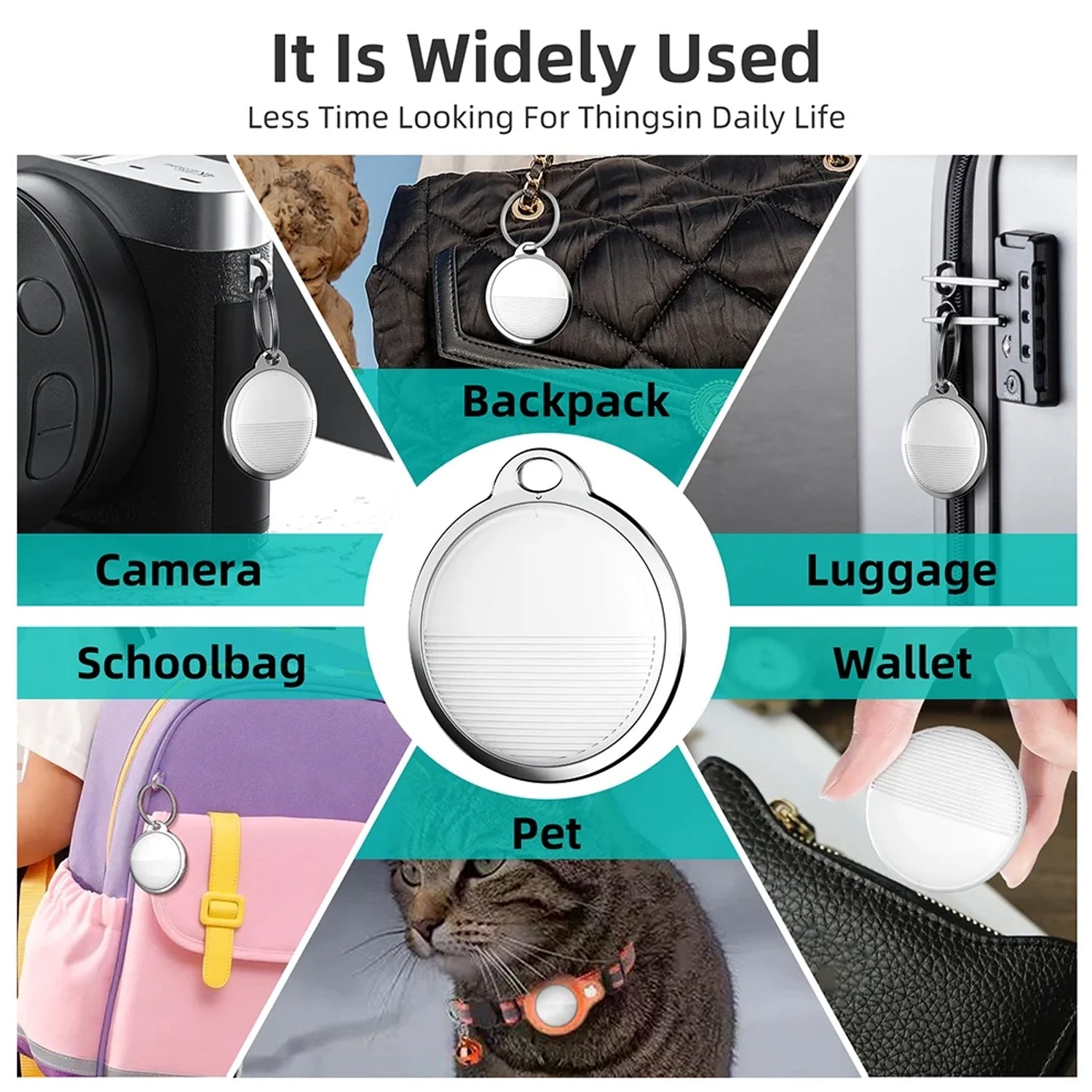 Finder Compatible With Find My App Global Tracking Gps Tracker With Sound Alarm - Springkart 