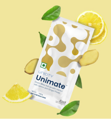 Unicity Unimate Lemon Ginger Flavor 30Sachets
