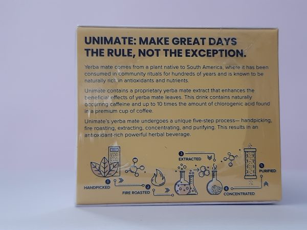 Unicity Unimate Lemon Ginger Flavor 30Sachets