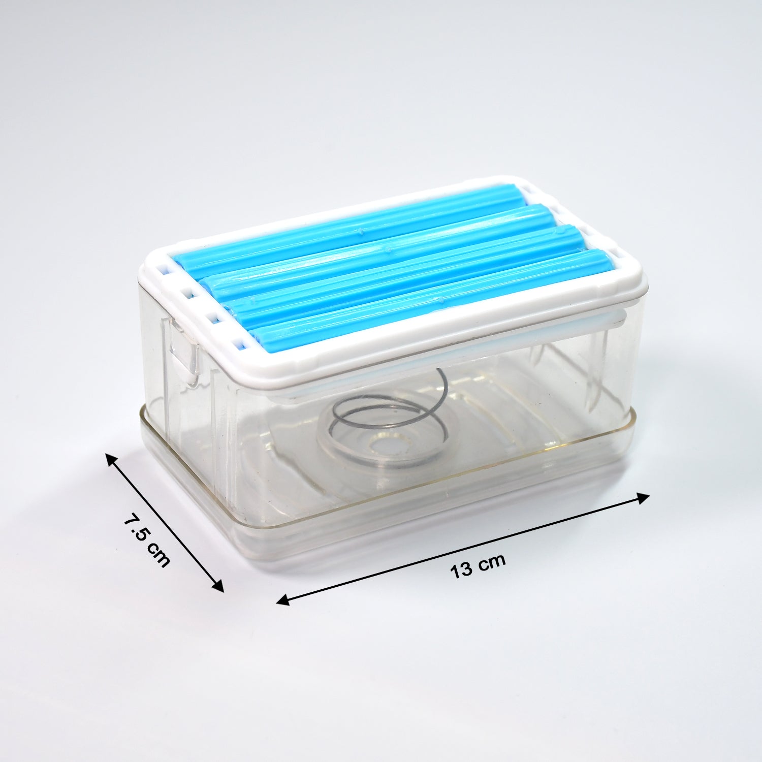 6296 2-in-1 Portable Soap Dish Soap Dispenser With Roller And Drain Holes Multifunctional Soap Holder Foaming Soap Bar Box For Home Kitchen Bathroom - Springkart 