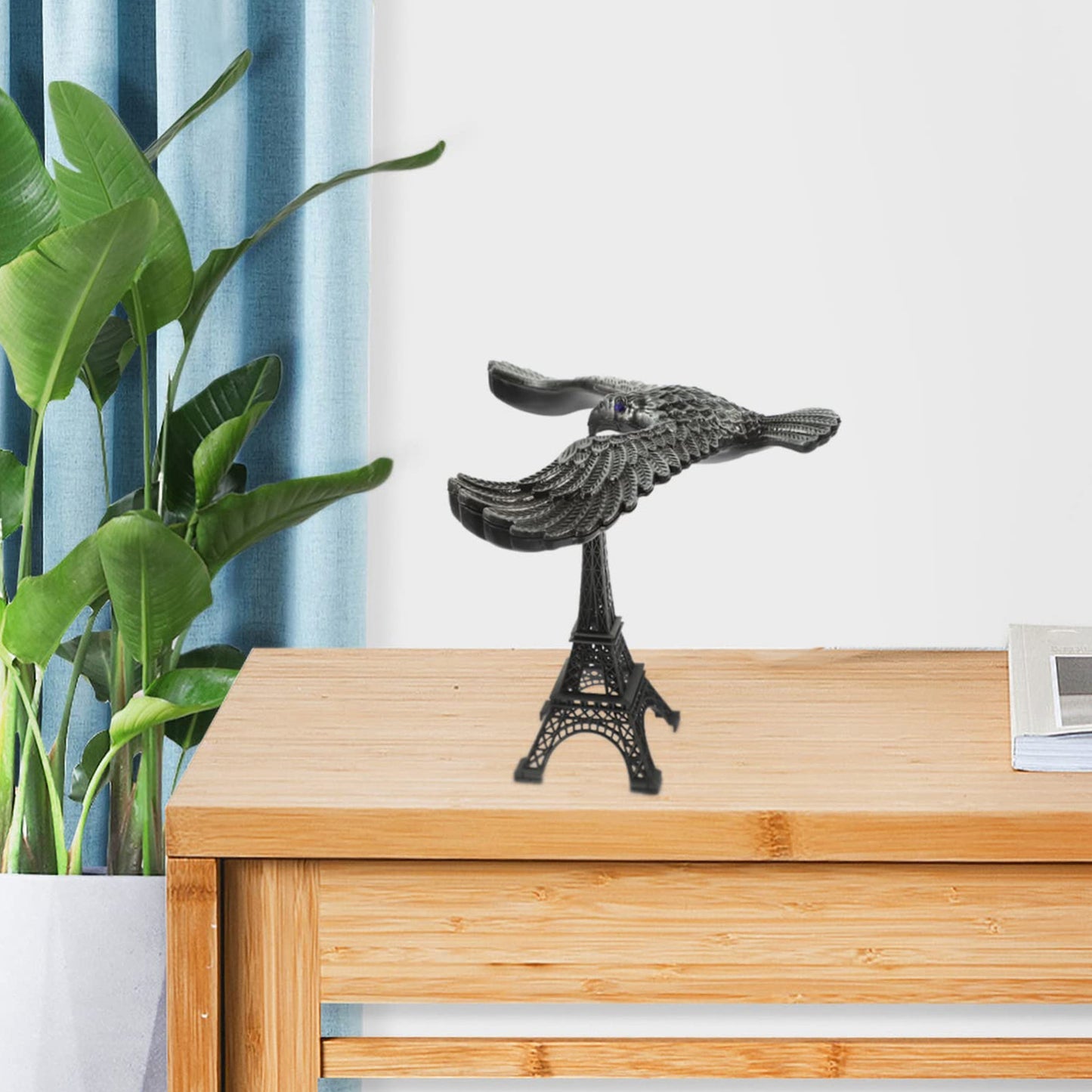 Balancing Bird Metal Eiffel Tower Statue Balance Eagle Toy (1 Set) - Springkart 