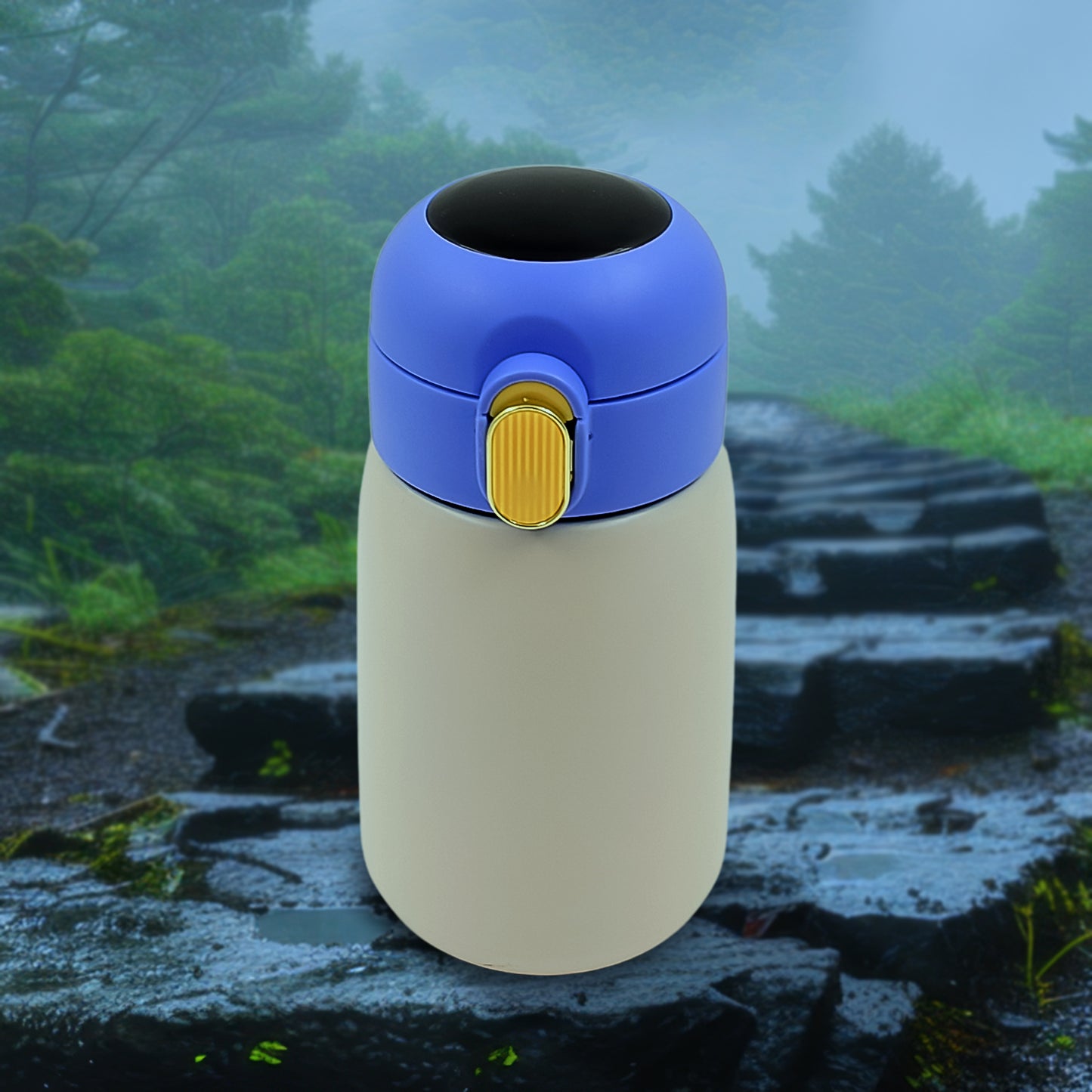 Smart Vacuum Insulated Water Bottle With Led Temperature Display (300 Ml Approx) - Springkart 