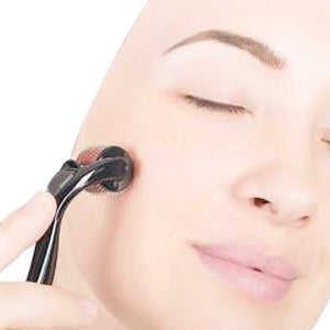 Derma Roller Anti Ageing and Facial Scrubs & Polishes Scar Removal Hair Regrowth - Springkart 