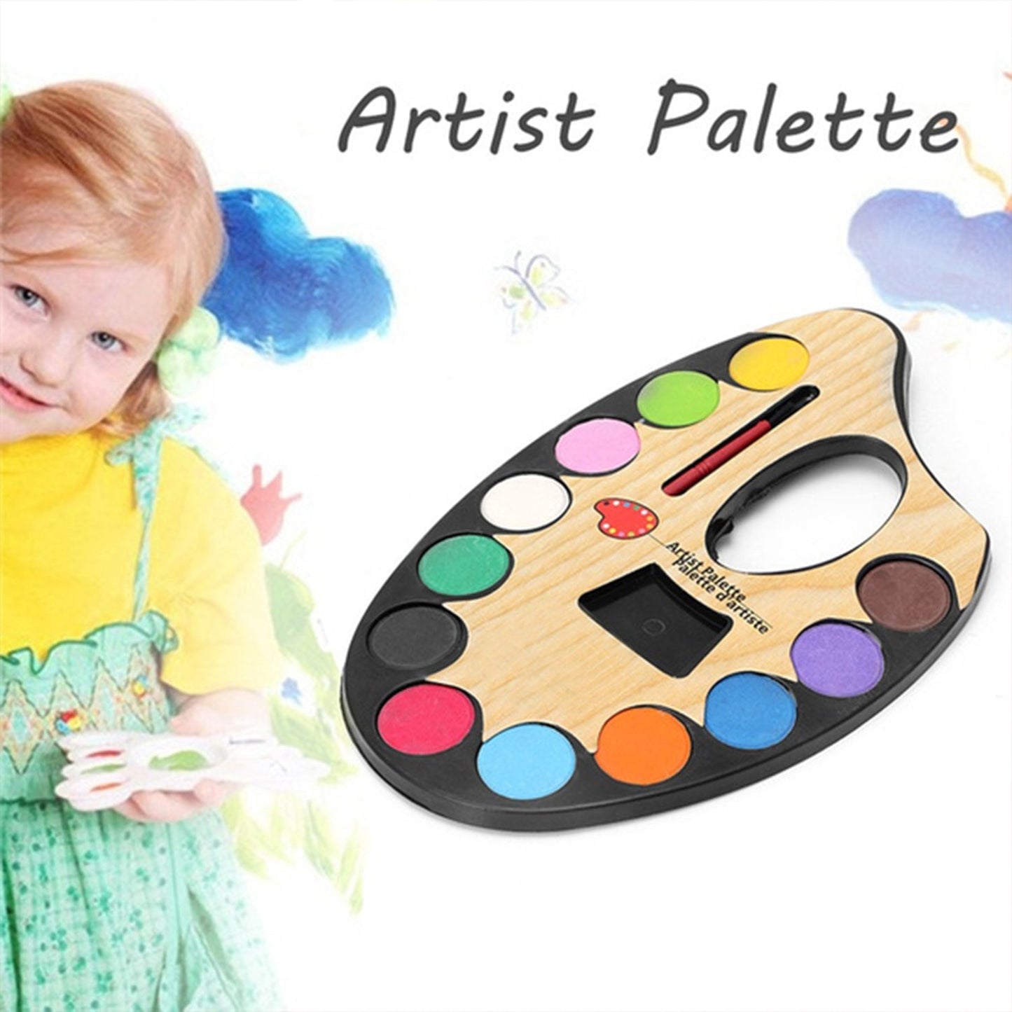 Non-Toxic Sketch Painting Watercolor Set - Springkart 