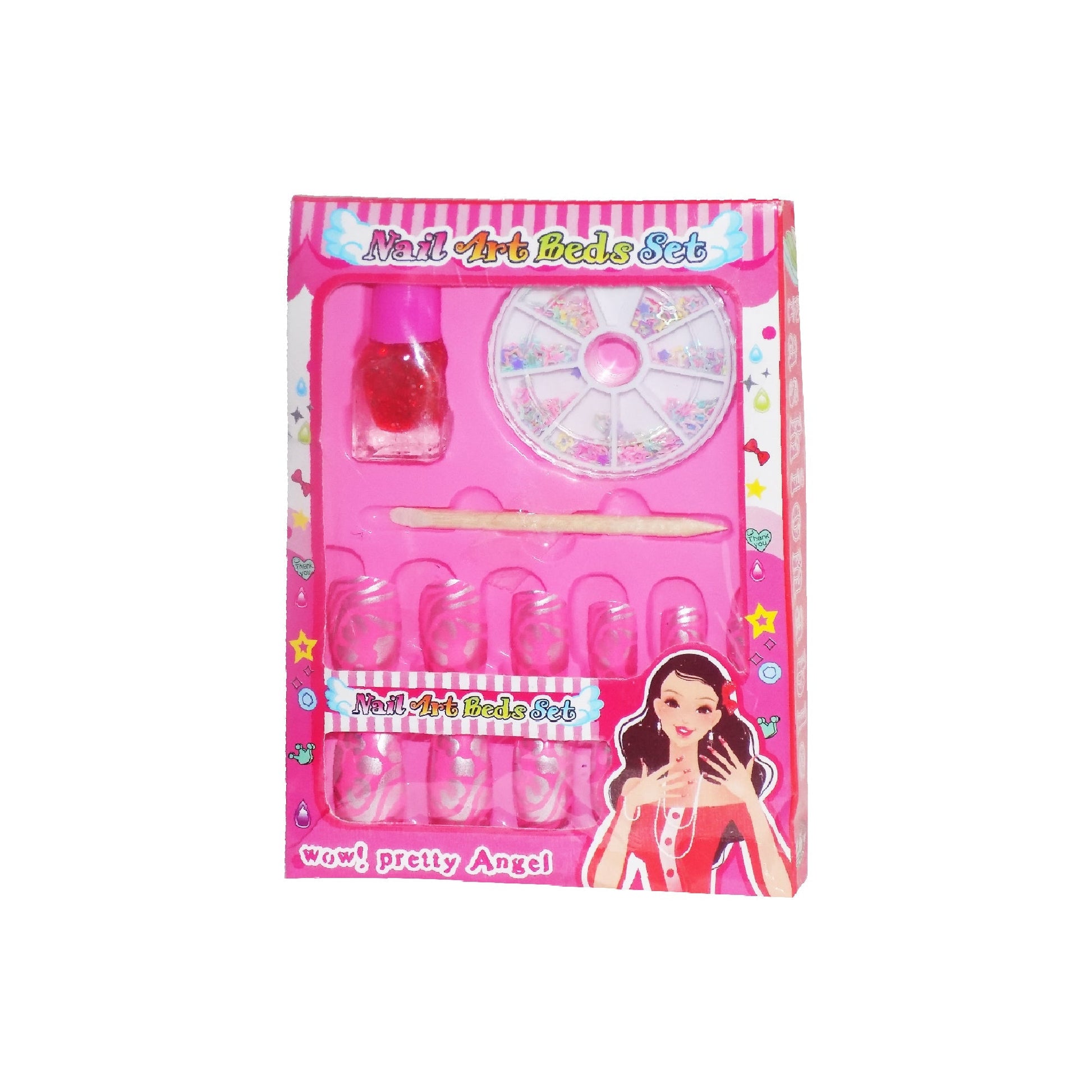 Nail Art Studio Manicure Set for Girls (Pack of 15) - Springkart 