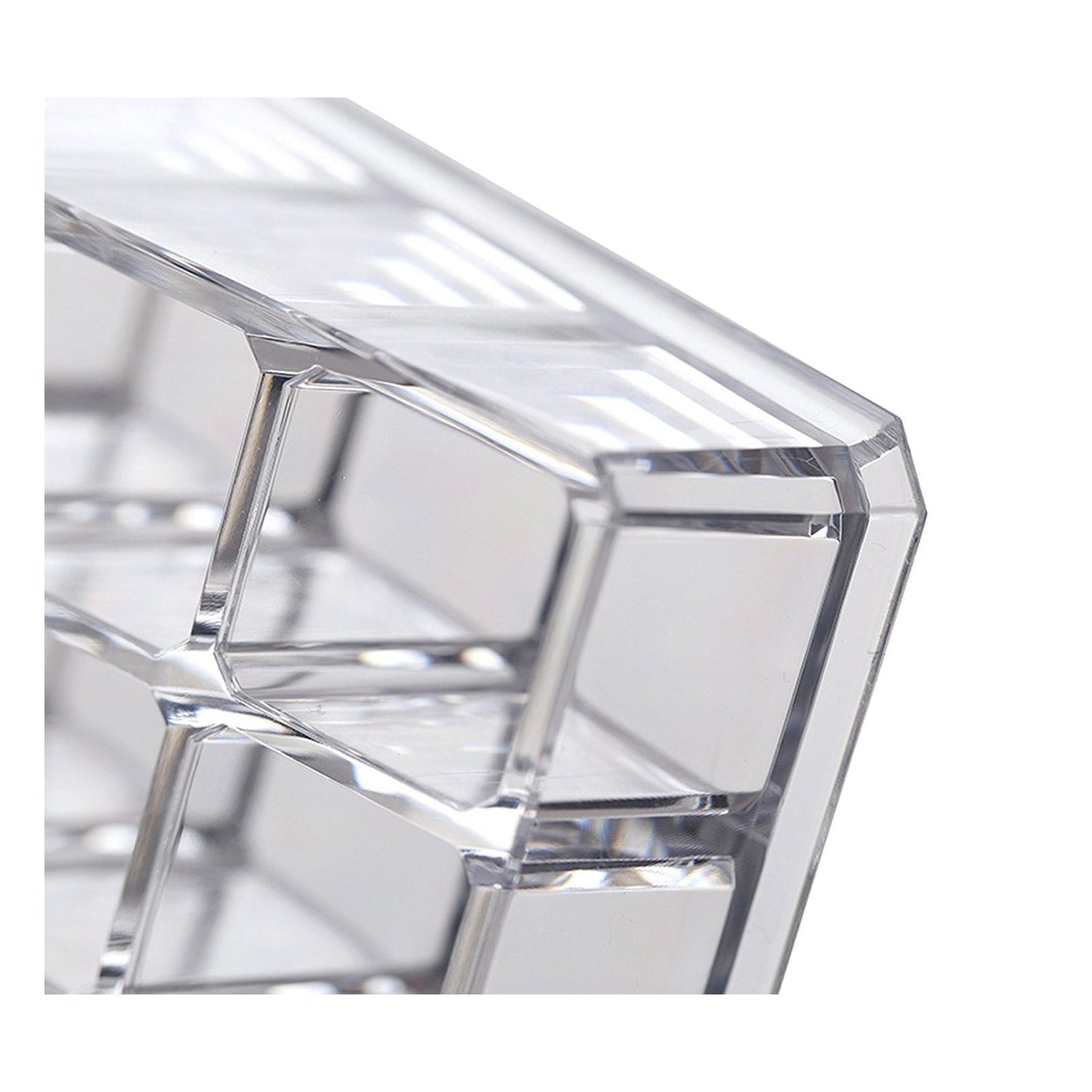 Acrylic Multi Purpose Lipstick Cosmetics Stand Display Holder 24 Section - Springkart 