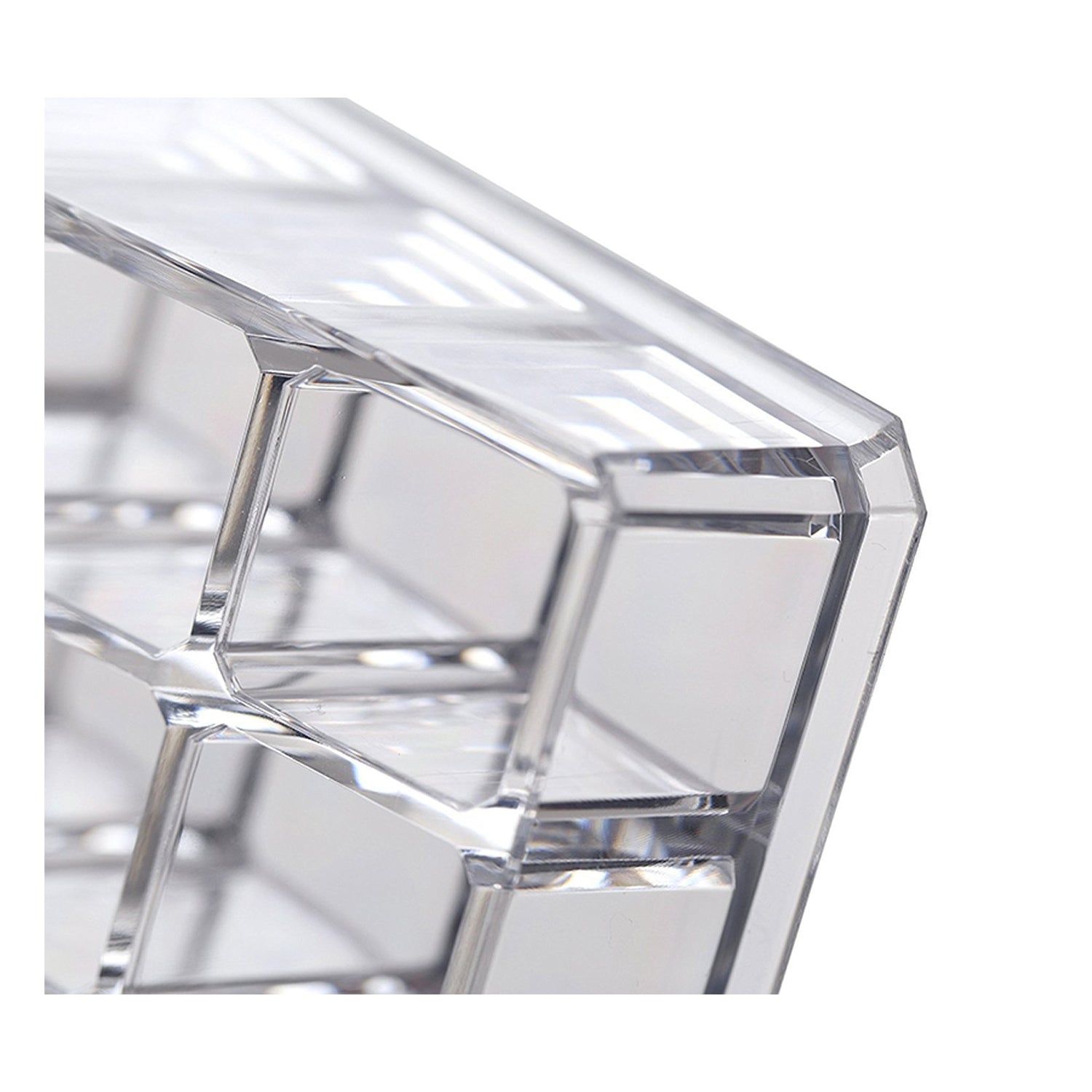 Acrylic Multi Purpose Lipstick Cosmetics Stand Display Holder 24 Section - Springkart 