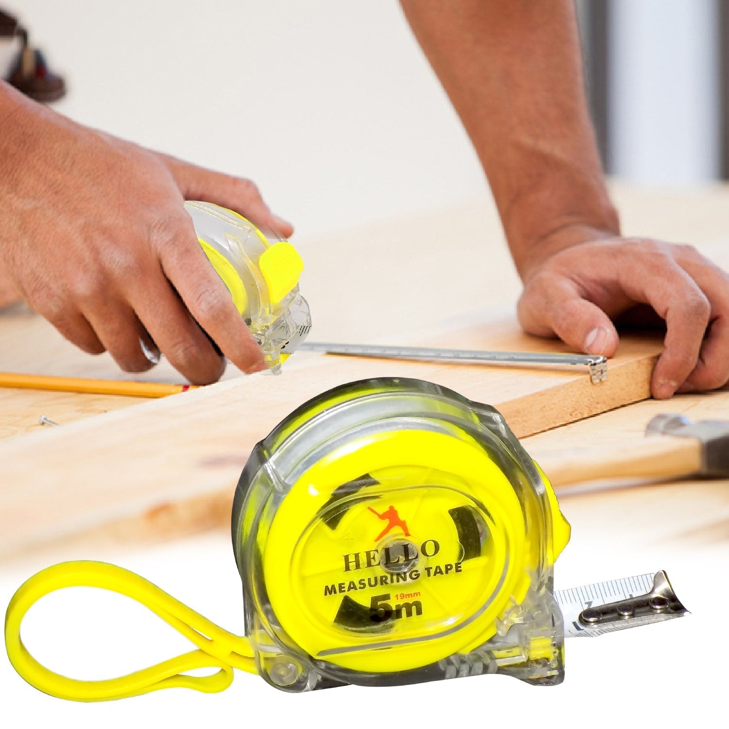 Professional Measuring Tape- 5 Meter - Springkart 