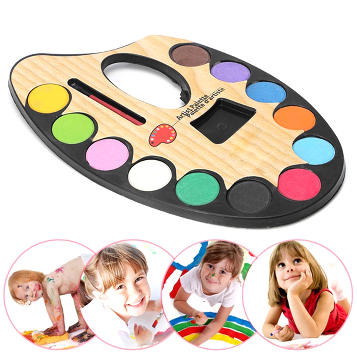 Non-Toxic Sketch Painting Watercolor Set - Springkart 