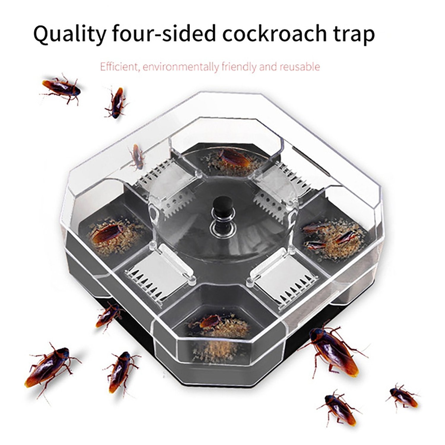 1471 Cockroach Traps Box Cockroach Bug Roach Catcher Cockroach Killer - Springkart 