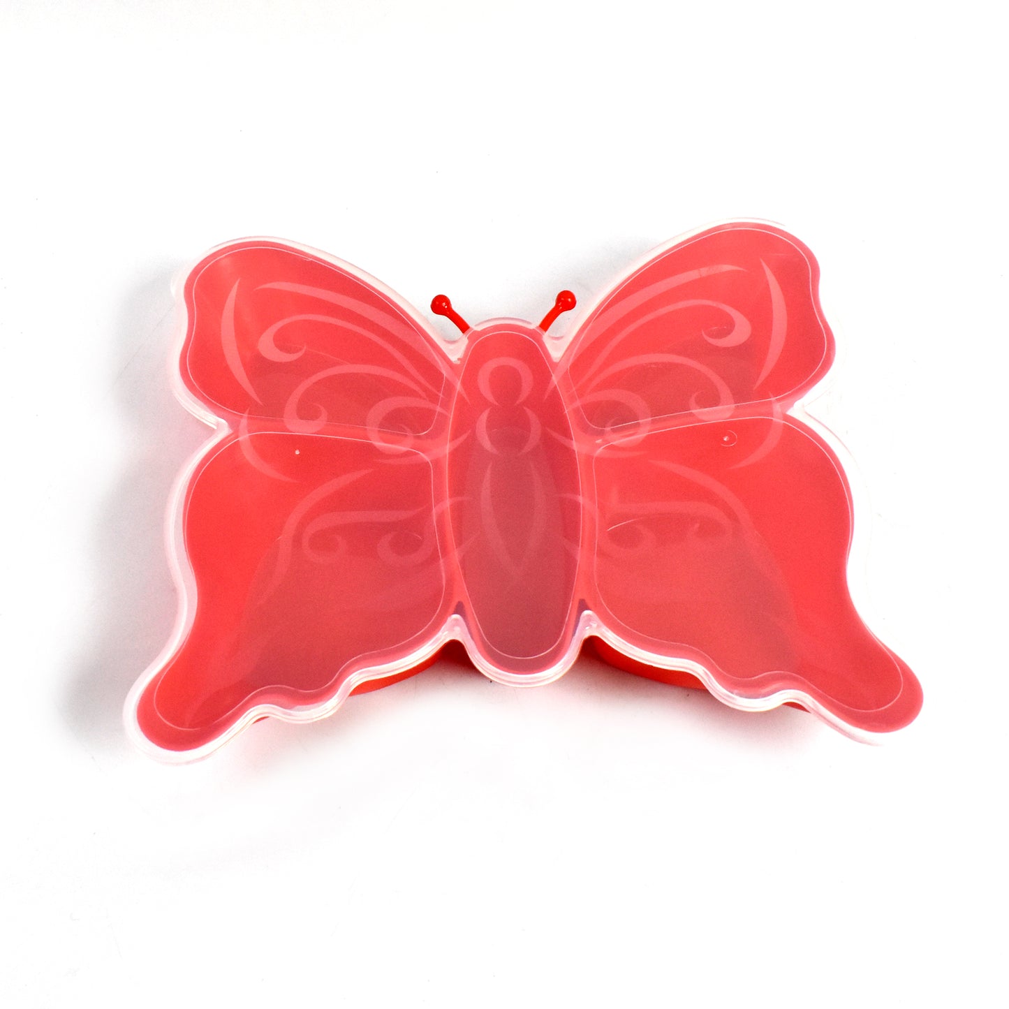 5 Compartment Multipurpose Butterfly Plastic Tray (1 Pc) - Springkart 
