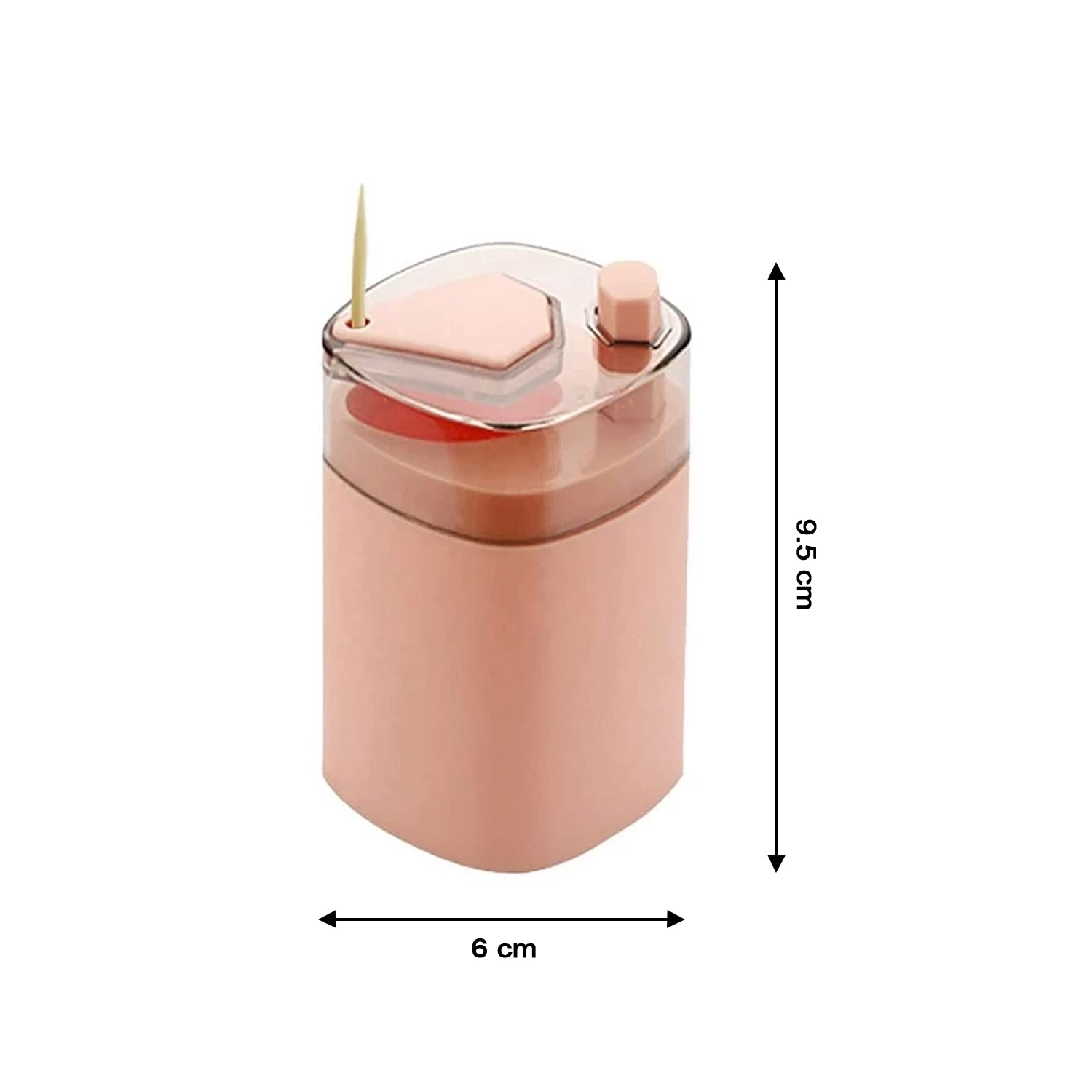 4005l Toothpick Holder Dispenser Pop-up Automatic Toothpick Dispenser For Kitchen Restaurant Thickening Toothpicks Container Pocket Novelty Safe Container Toothpick Storage Box. - Springkart 