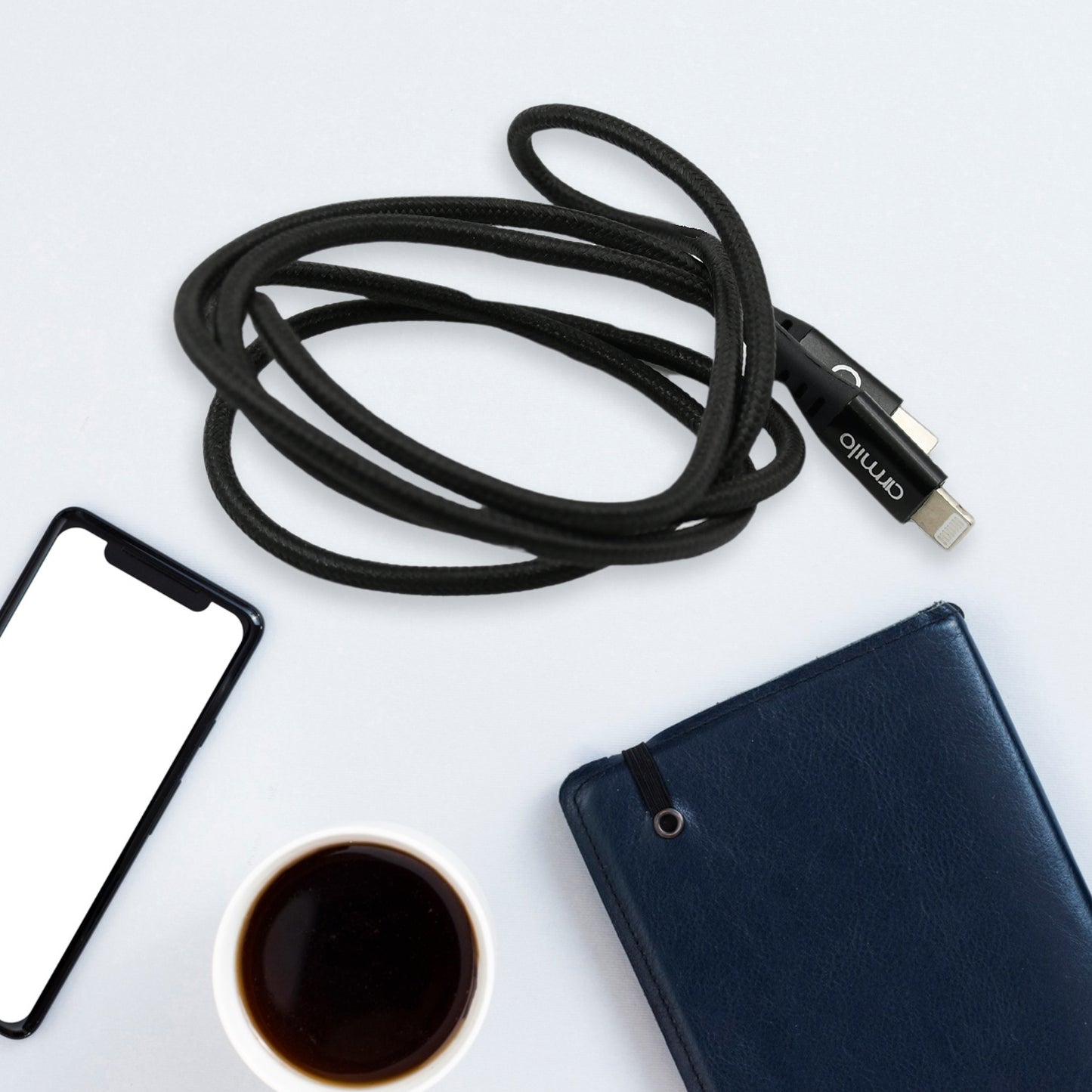 12642 2 In 1 Usb-c Lightning Cable Iphone Charging Cable Fast Charging Data Transfer Heavy Duty Type C Lightning Cable Pd Compatible Type C Lightning Cable - Springkart 