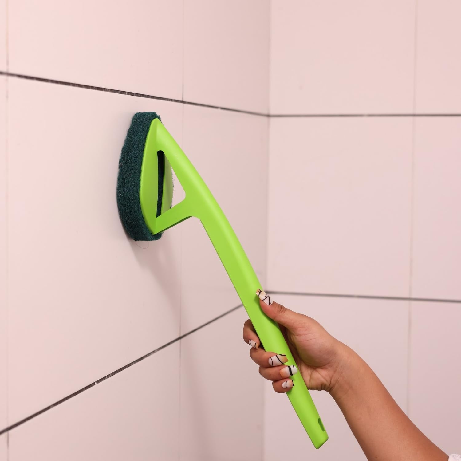 Scrubber Hockey With Long Handle (1 Pc) - Springkart 