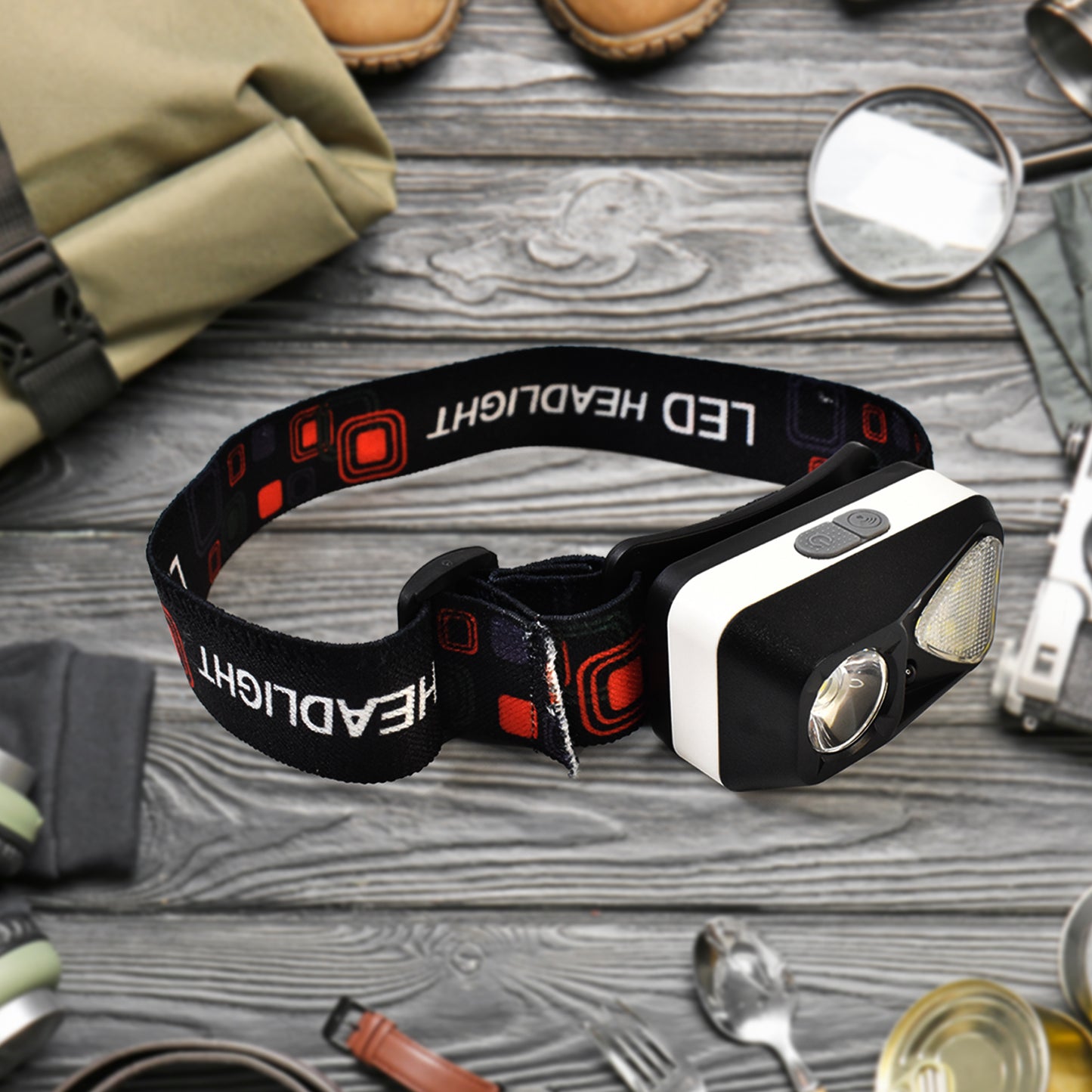 Ultra Bright Head-mounted Flashlight. - Springkart 