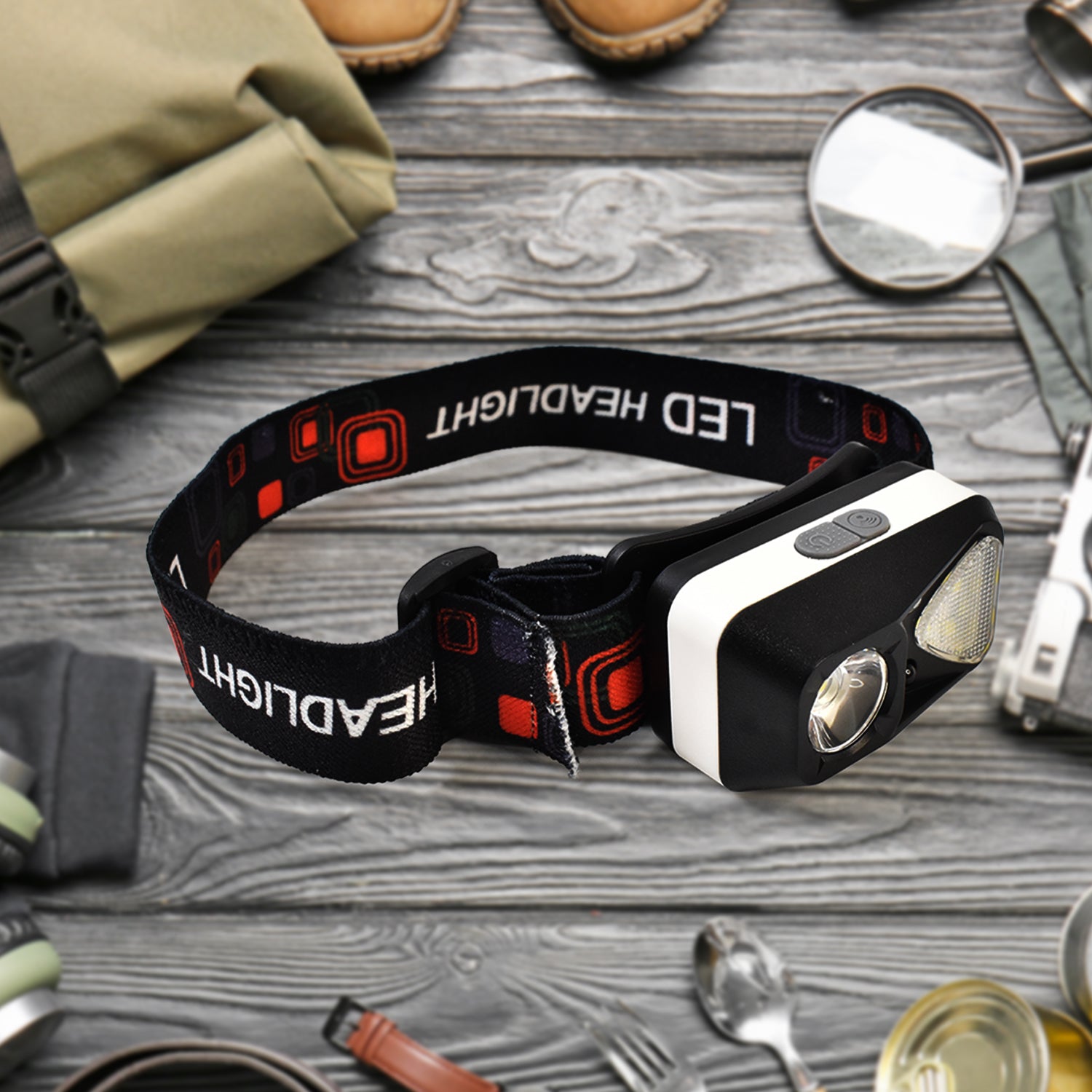 Ultra Bright Head-mounted Flashlight. - Springkart 