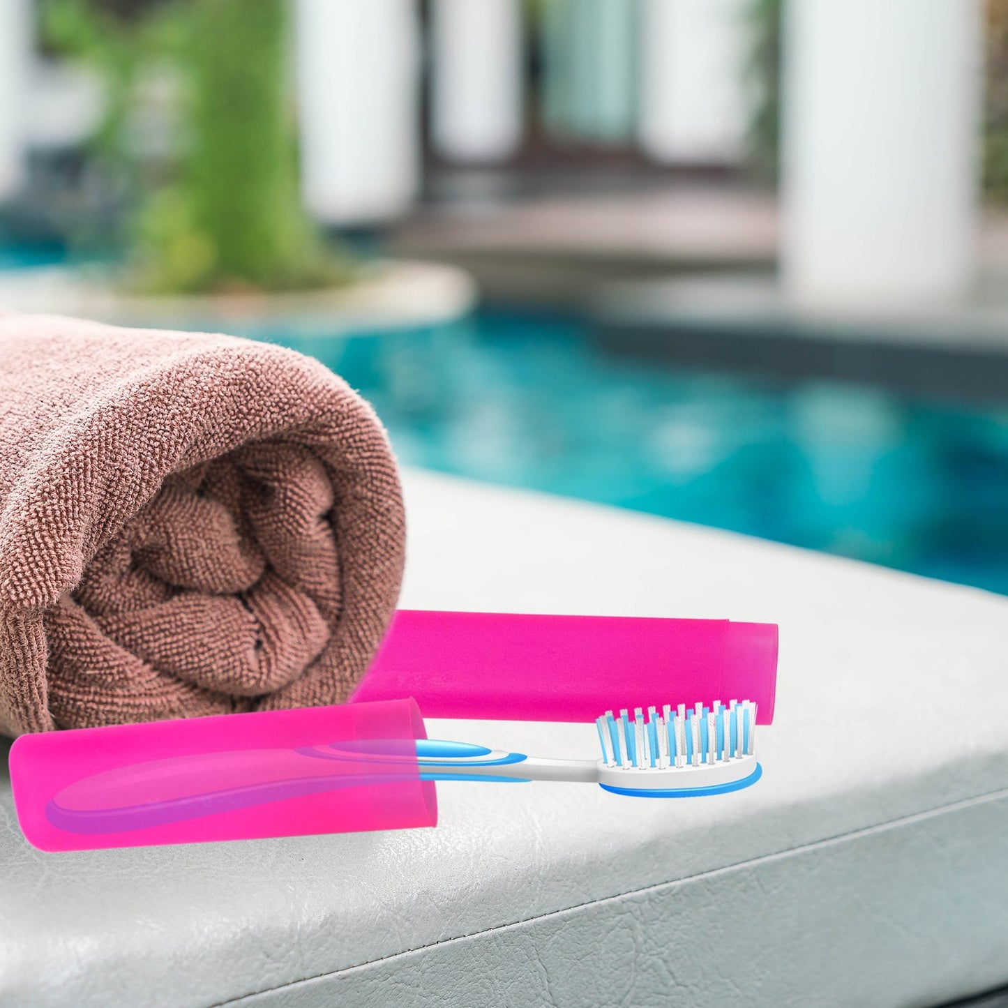 4678 Portable Dust-proof Toothbrush Cases Toothbrushes Holder (Pack Of 4) - Springkart 