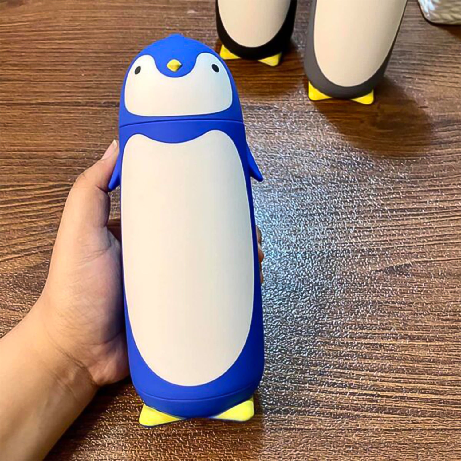 Penguin Water Bottle Penguin Cartoon Water Bottle Funny Travel Mug Insulated Inner Glass Vacuum Water Bottle - Springkart 