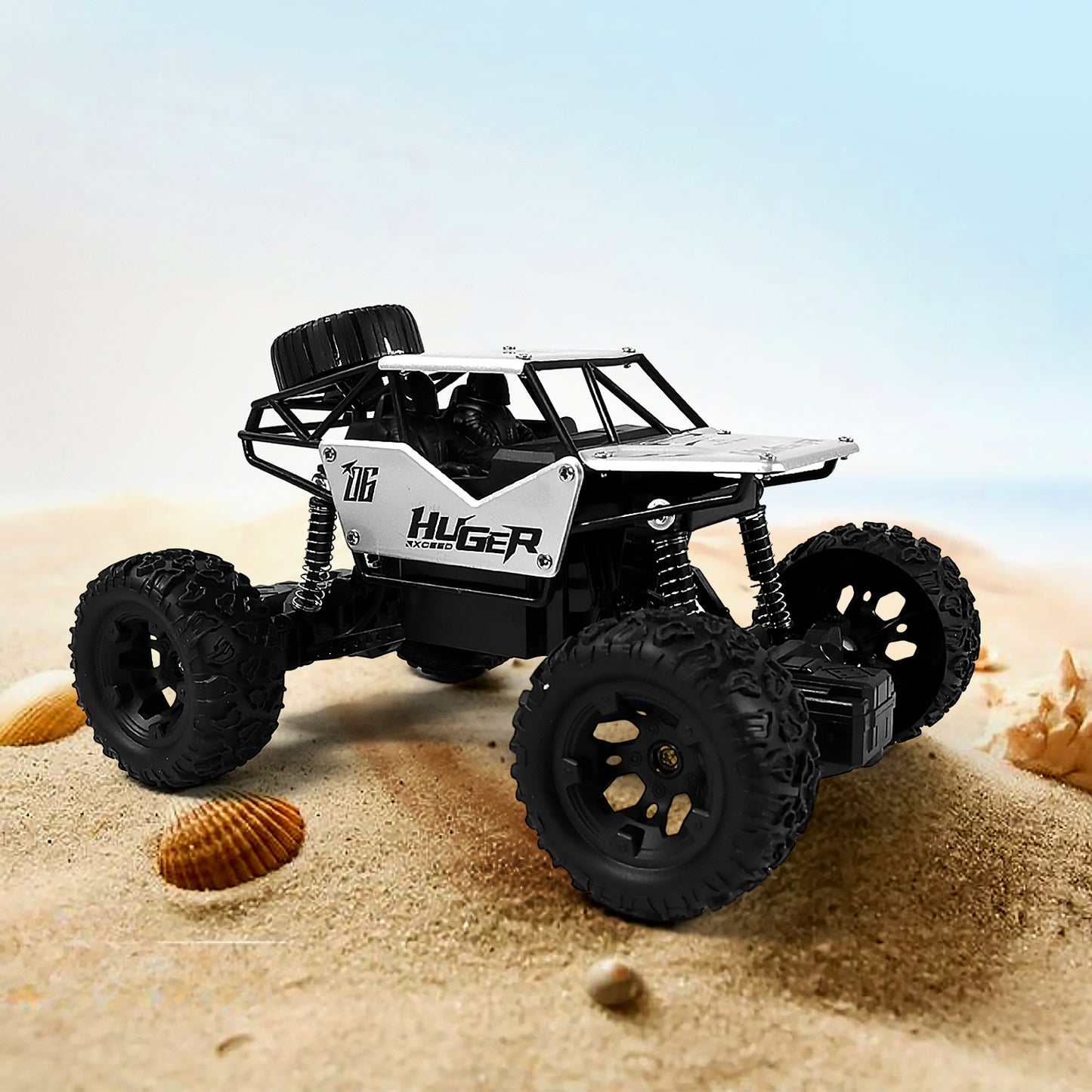 17816 118 Scale Rock Crawler Monster Rc Truck All Terrain Stunt Racing Car Rechargeable Indoor Outdoor Toy Car - Springkart 