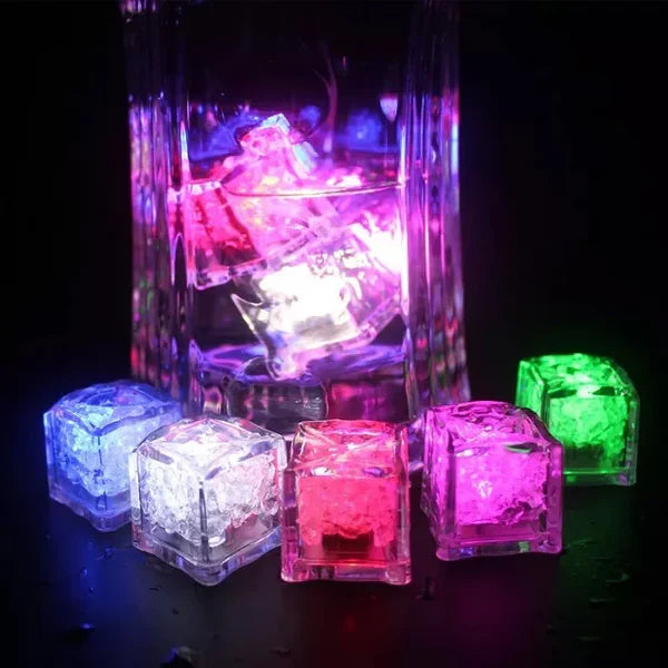 LED Ice Cube Light (Pack of 2 Pcs)