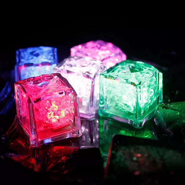 LED Ice Cube Light (Pack of 2 Pcs)