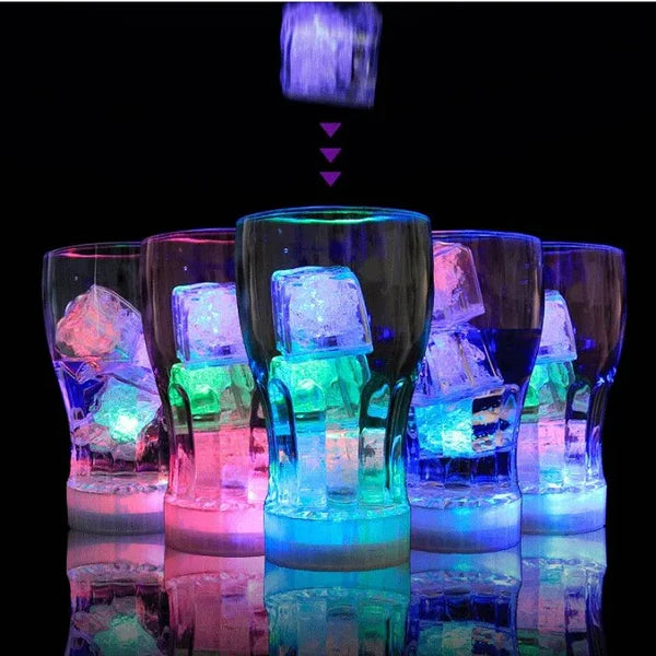 LED Ice Cube Light (Pack of 2 Pcs)