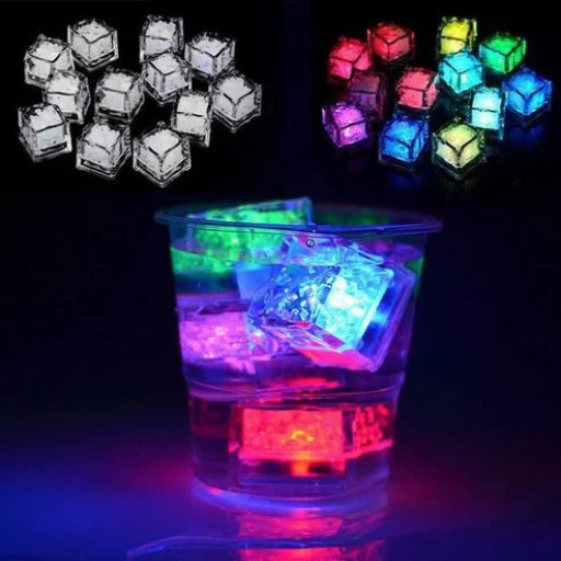 LED Ice Cube Light (Pack of 2 Pcs)