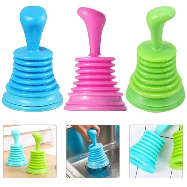 Kitchen Sink Drain Cleaner Plunger