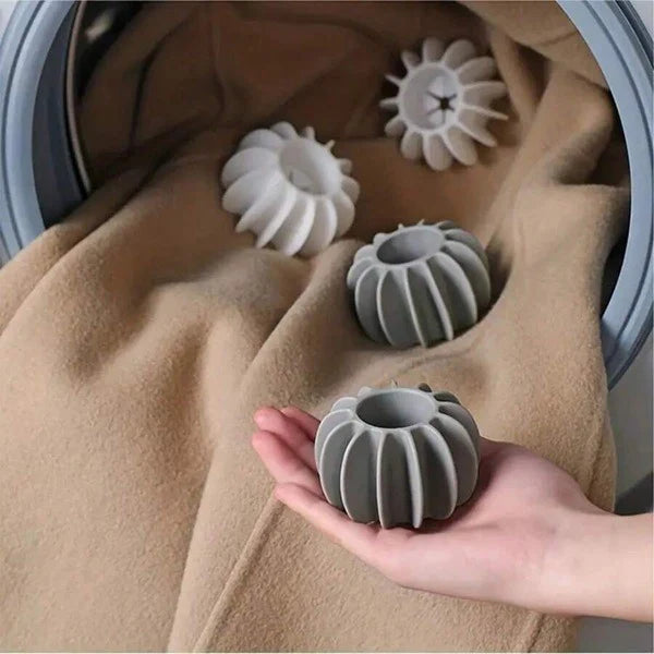 10pcs Anti-Tangle Silicone Laundry Ball