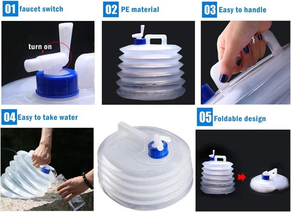 5L Folding Water Jar.