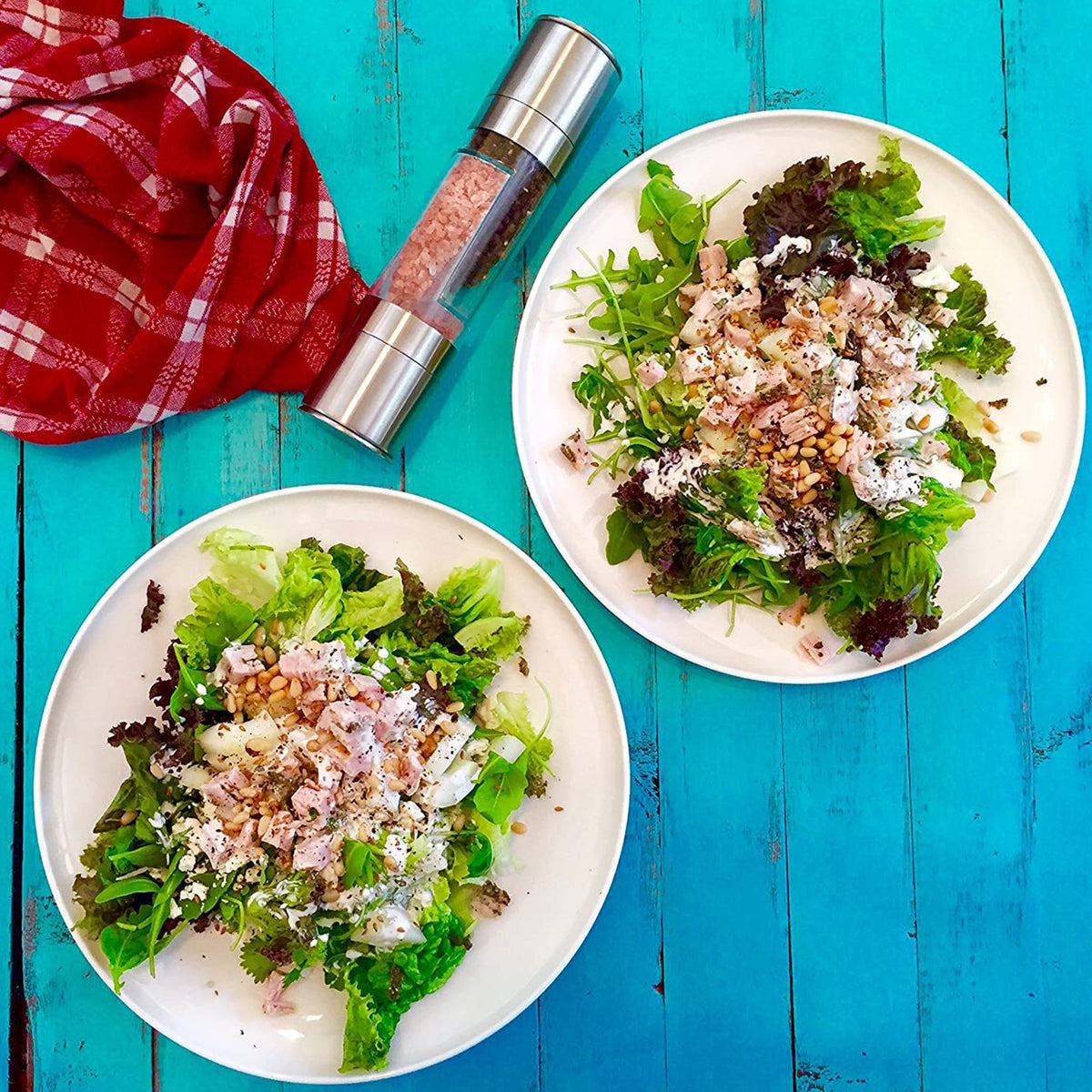 2-in-1 Stainless Steel Salt And Pepper Grinder