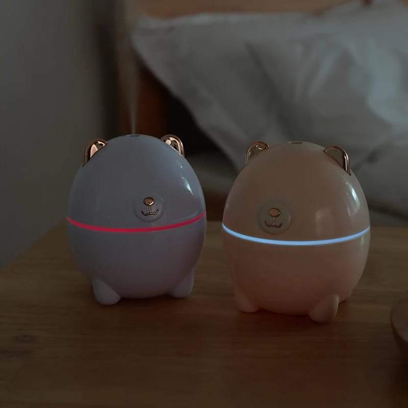 Mini Polar Bear Shaped Cool Mist Portable Humidifier - Springkart 