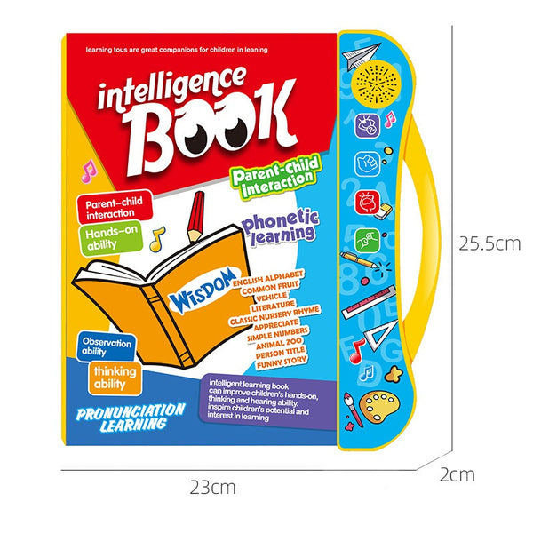 Musical Learning Study Book with Numbers, Letters - Springkart 