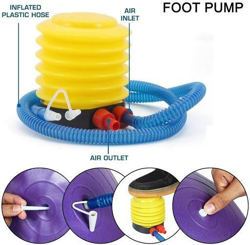 Portable Foot Air Pump with Hose - Springkart 