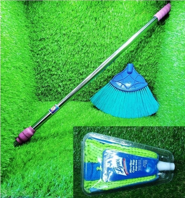 Ceiling Broom Fan for cleaning and wiping over dusty floor surfaces with effective performance. - Springkart 