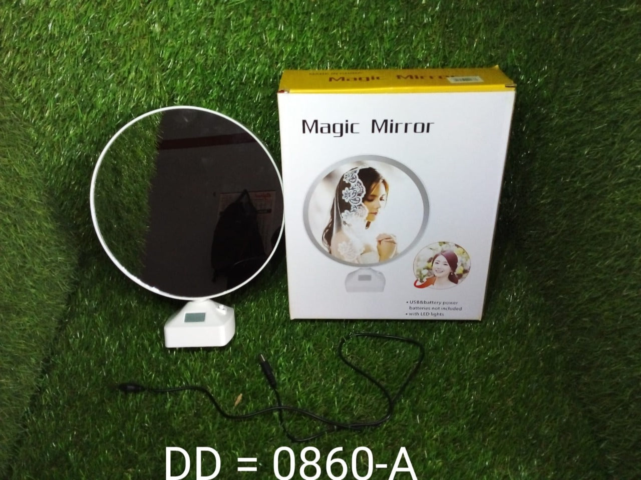 Curve Led Mirror Picture Wall Light - Springkart 