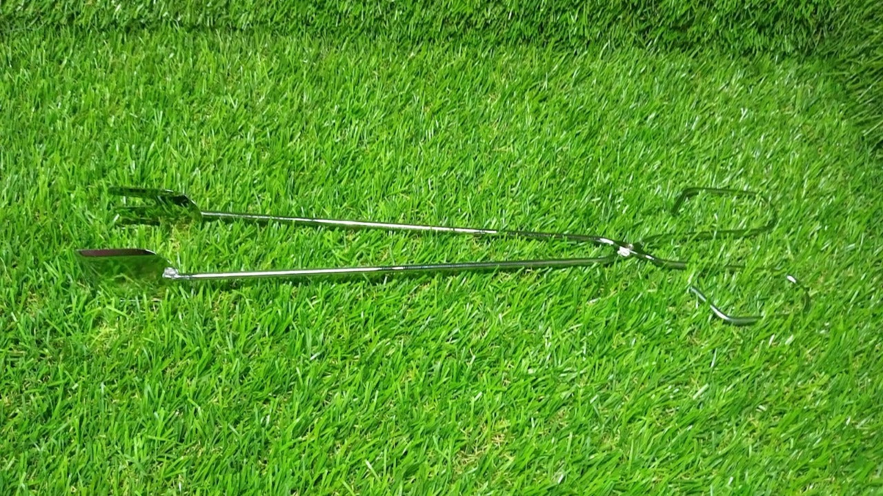 Multi functional Metal BBQ Clip Tongs Clamp for Garbage Charcoal Serving Tools - Springkart 