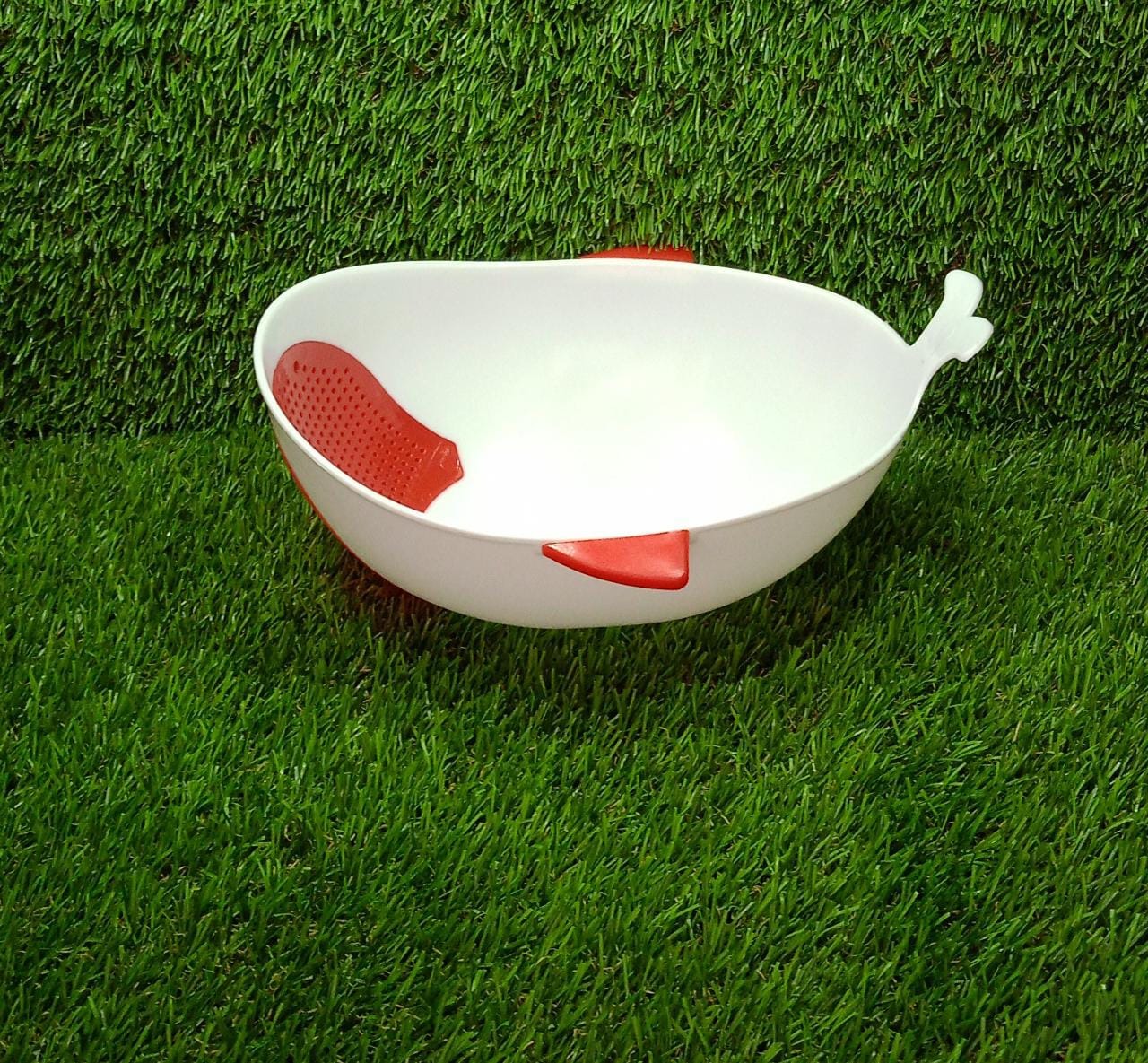 Plastic Rice Pulses Fruits Vegetable Noodles Pasta Washing Bowl and Strainer - Springkart 