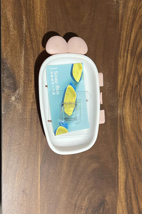 Cartoon Soap Case (Kids): Bathtub Soap Box, Soap Dish Holder - Springkart 