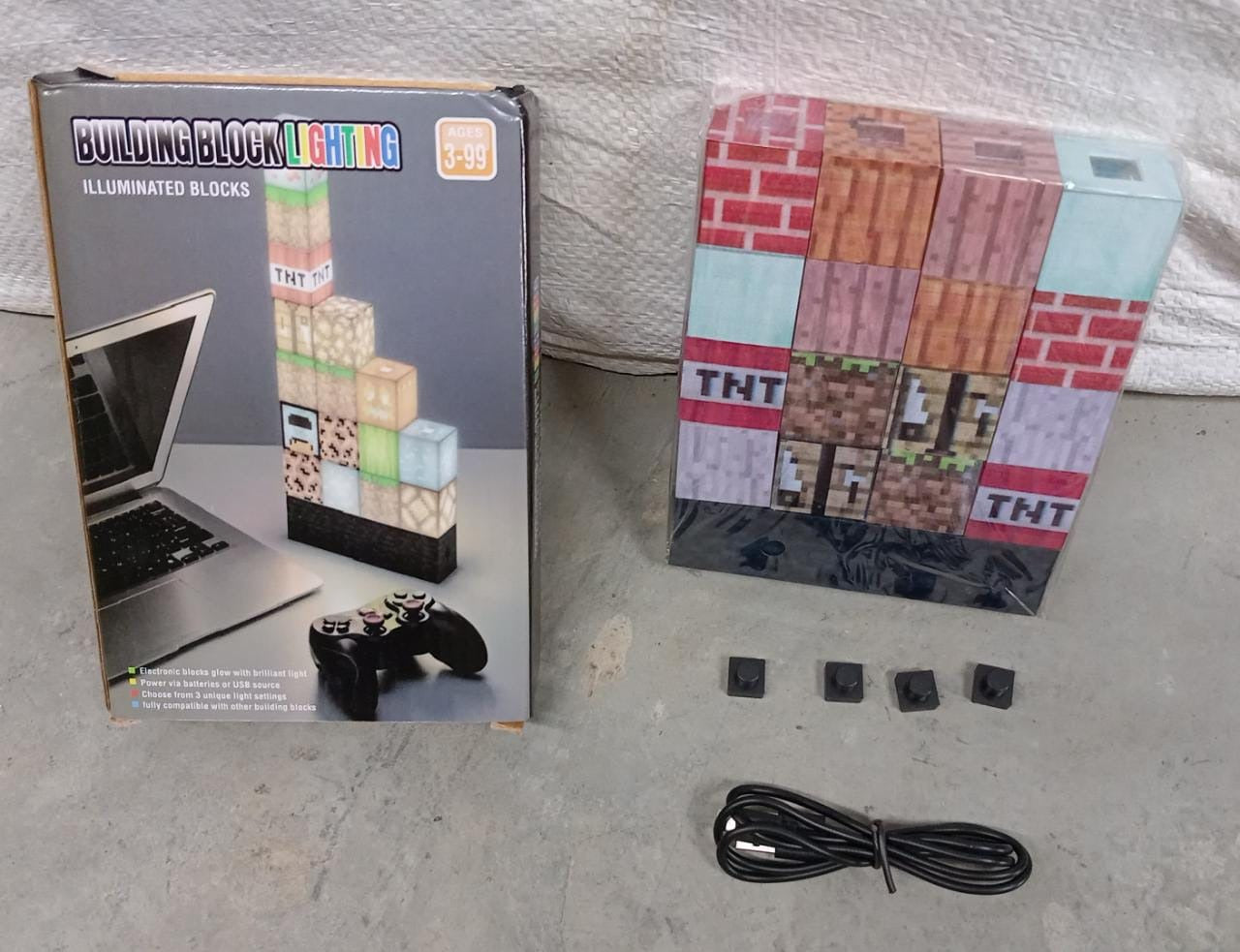 Lighting building blocks - Springkart 