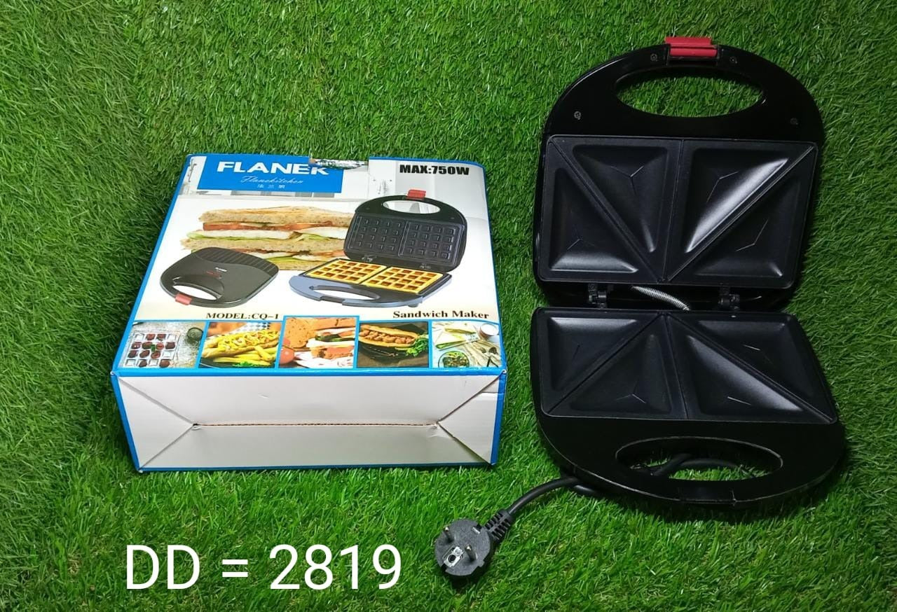 Sandwich Maker Makes Sandwich Non-Stick Plates| Easy to Use with Indicator Lights Sandwich toaster - Springkart 