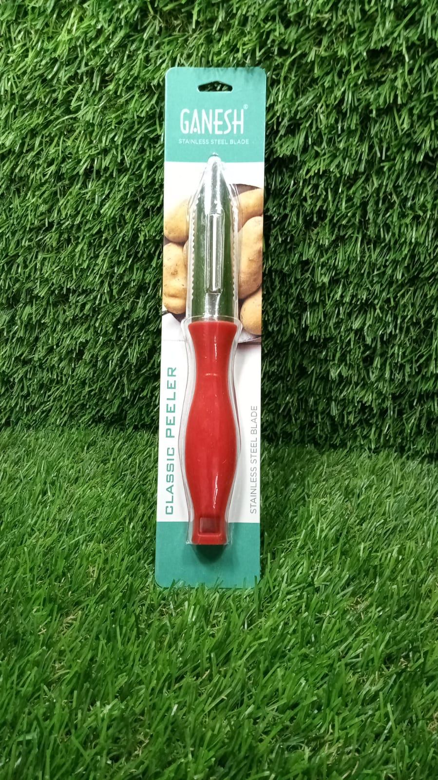 Ganesh Stainless Steel Classic Peeler - Springkart 