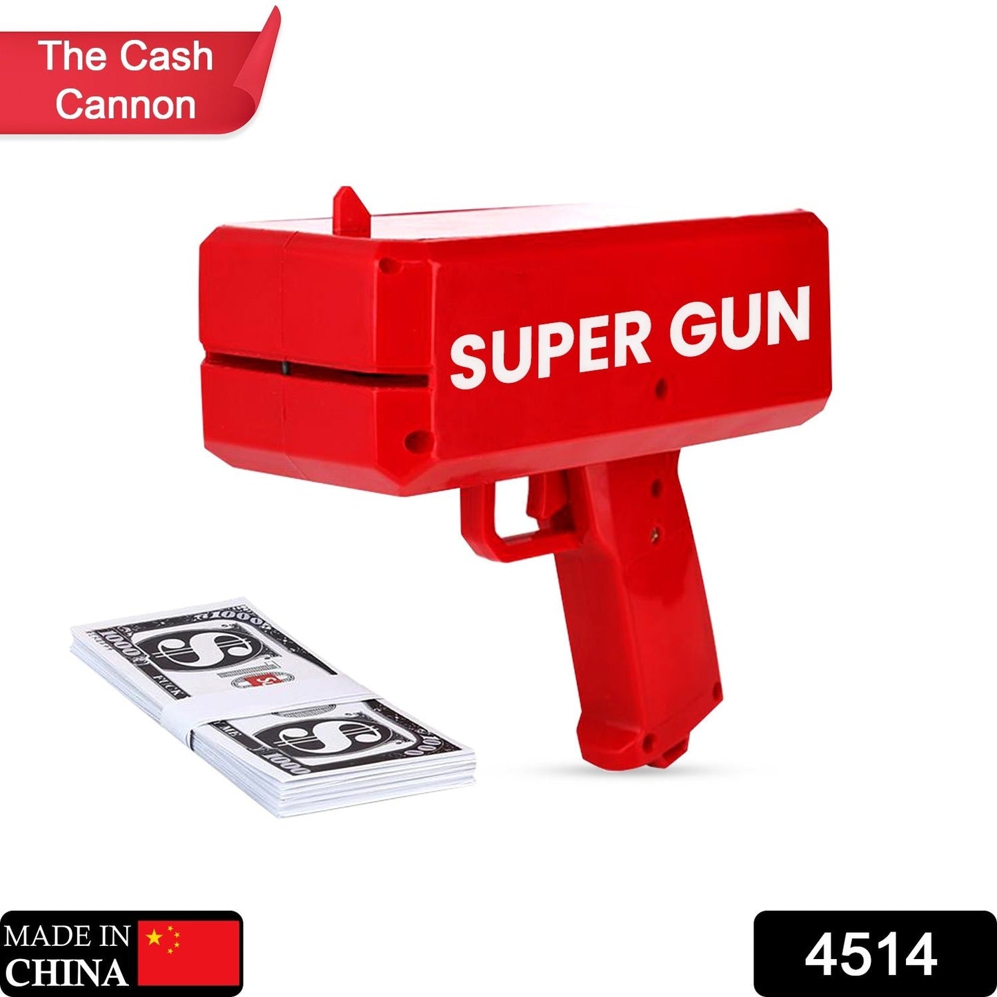 Money Gun Shooter Cash Spray for Party,Wedding, Birthday - Springkart 