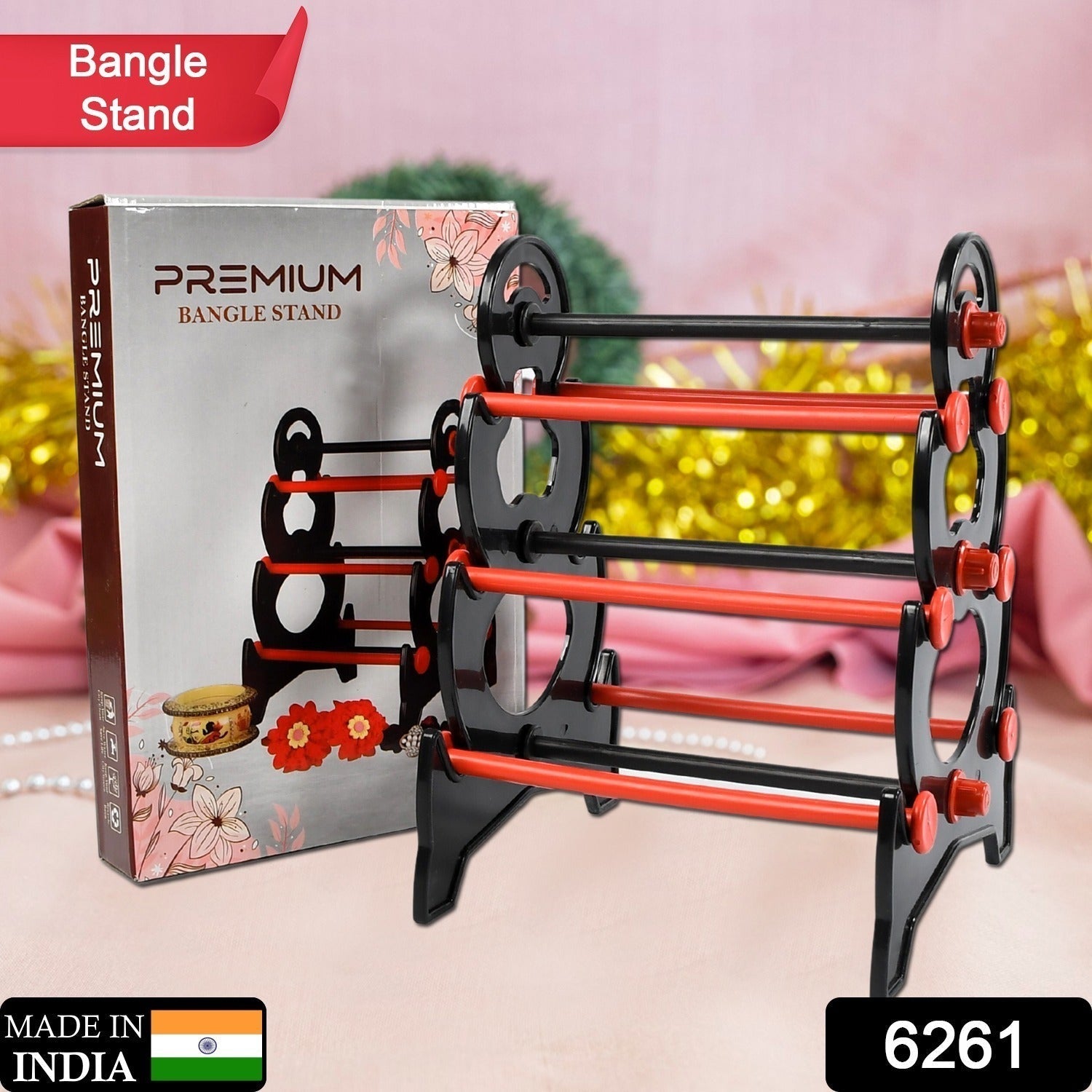 Bangle Stand 3 Step Bangle Storage Organizer Suitable For Display & Home - Springkart 