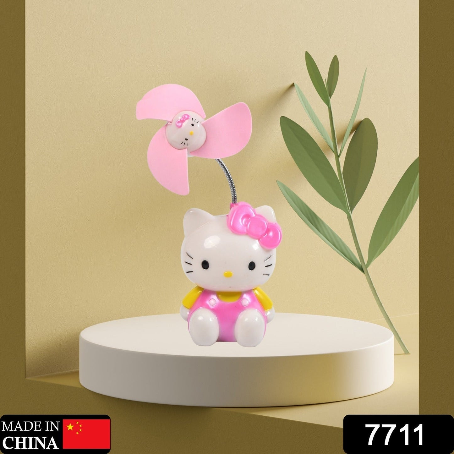 Kitty USB Powered Portable USB Mini Cooling Fan Cooler Portable (Battery Not Include) - Springkart 