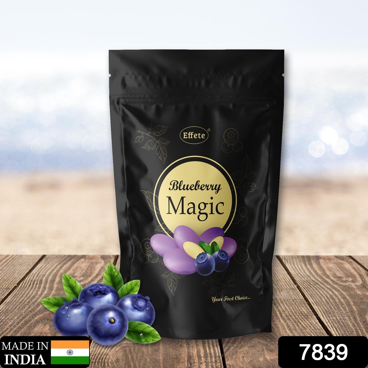 Effete Blue Berry Magic Chocolate 40gm - Springkart 