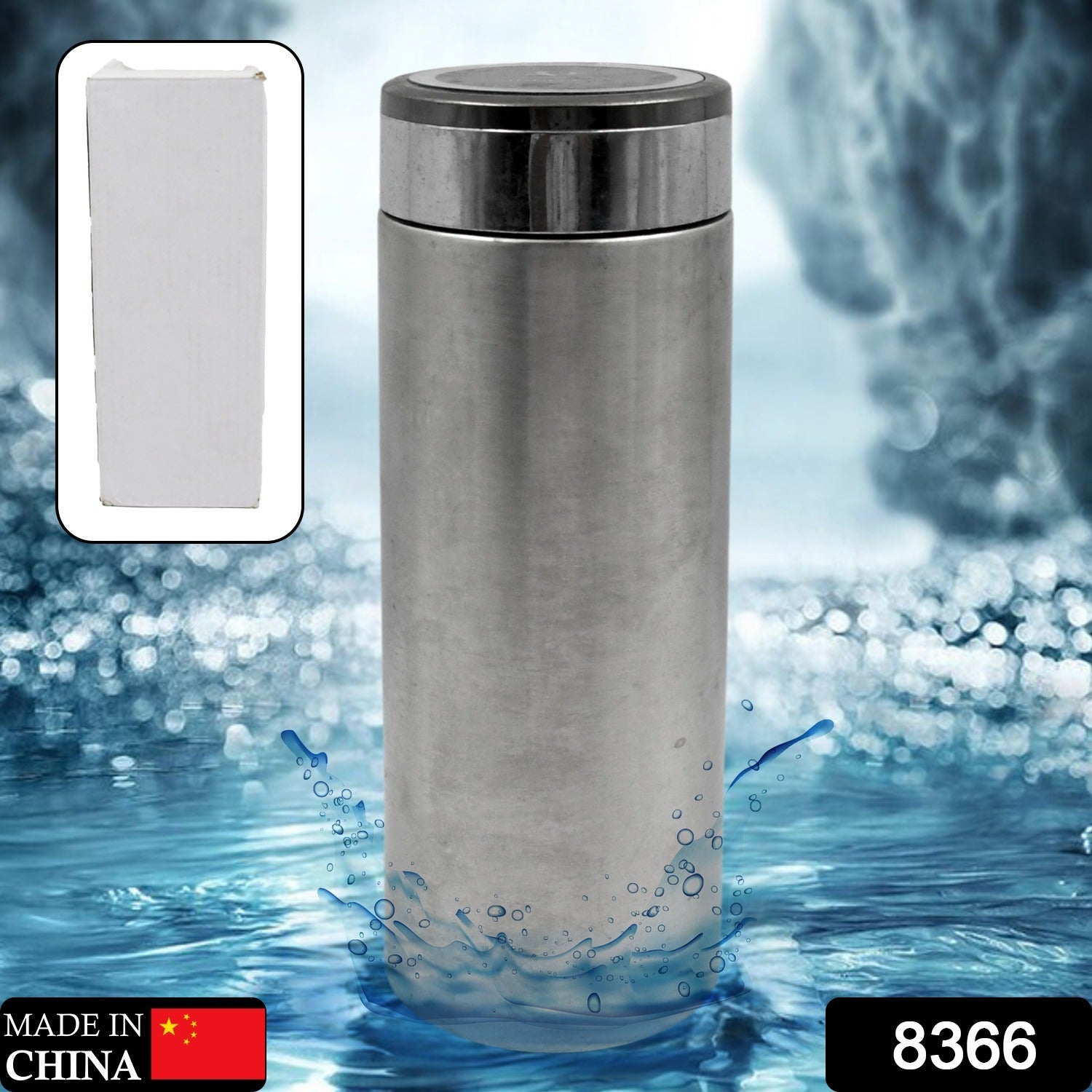Multifunctional Double-Wall Thermos Water Bottles, Spill Proof with Leakproof Drinking Cup for Office Mug, Home, Travel, School - Springkart 